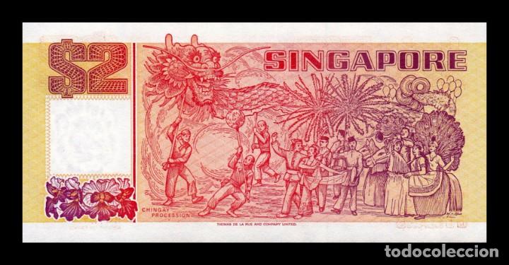 Billetes extranjeros: Singapur 2 Dollars 1990 Pick 27 Sc Unc - Foto 2