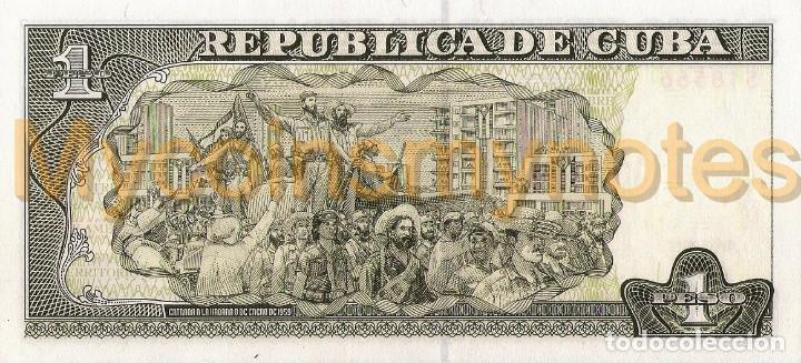Billetes extranjeros: CUBA 1 Peso, 2017, PNEW, UNC - Foto 3