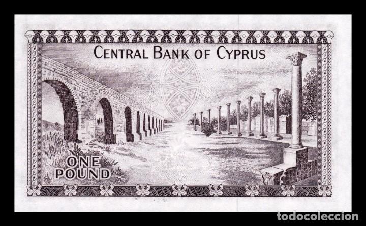 Billetes extranjeros: Chipre Cyprus 1 Pound 1975 Pick 43b SC UNC - Foto 2