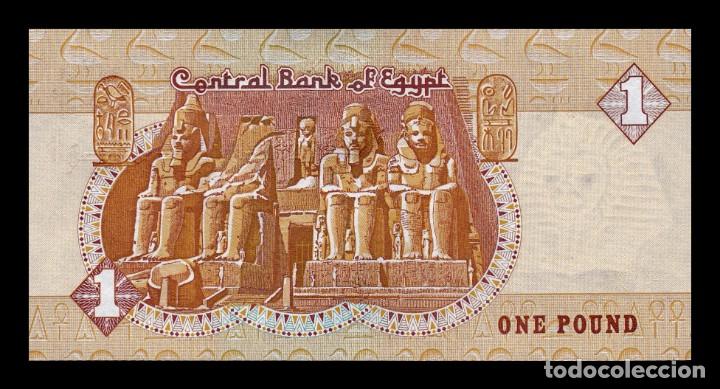 Billetes extranjeros: Egipto Egypt 1 Pound 1999 Pick 50e SC UNC - Foto 2