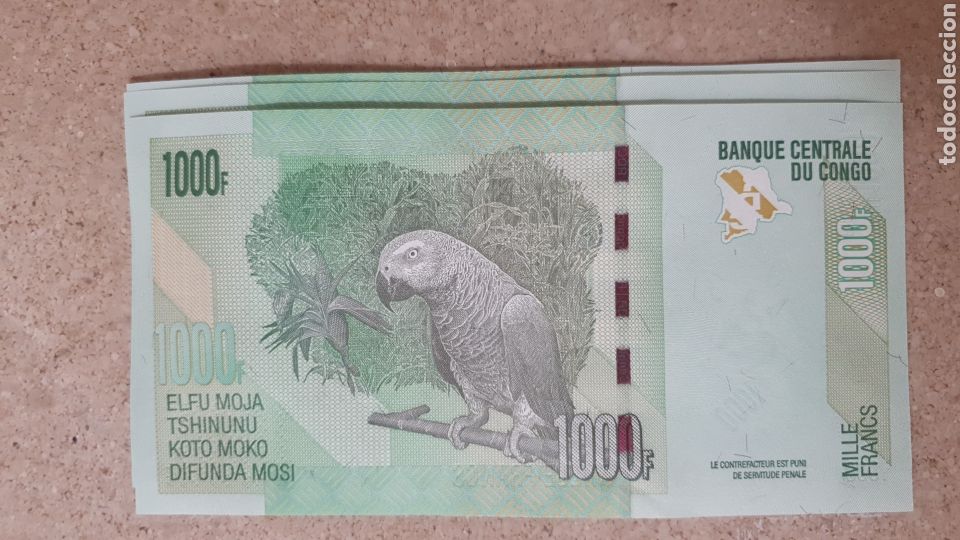 Billetes extranjeros: Billete congo original % lee descripci&oacute;n s/c - Foto 1
