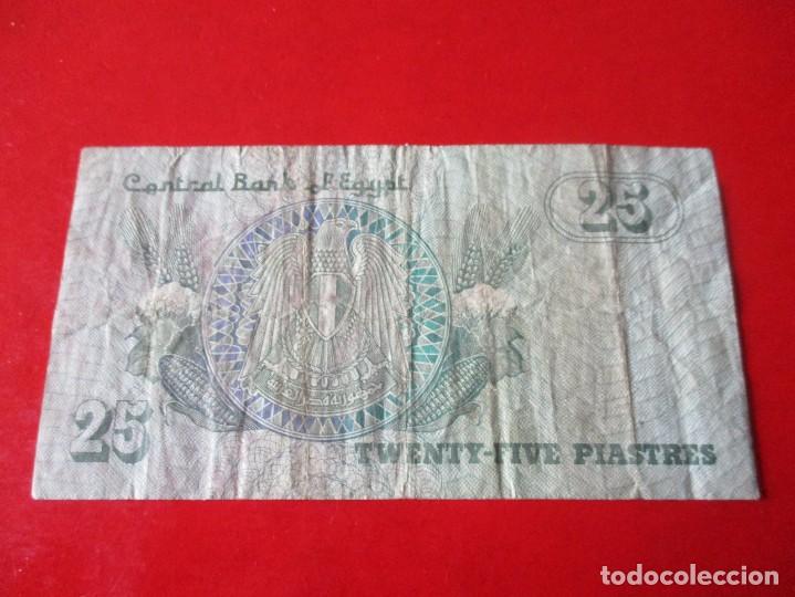Billetes extranjeros: Egipto. billete de 25 piastras - Foto 2