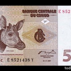 Billets internationaux: CONGO 50 CENTIMES 1997 PICK 84 SC UNC. Lote 318668498
