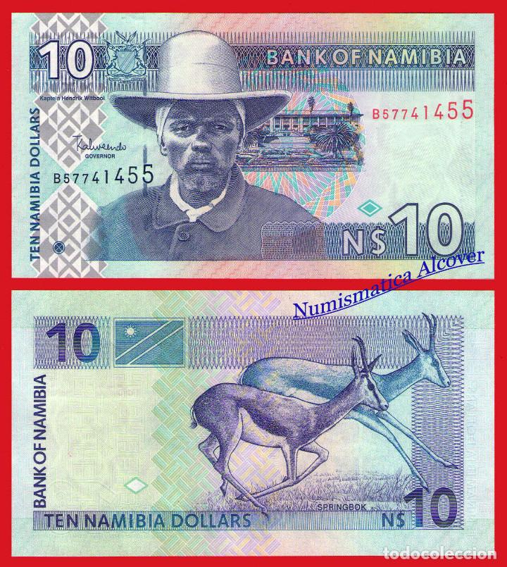 Billetes extranjeros: NAMIBIA 10 Dolares 2001 Pick 4 - SC - Foto 1