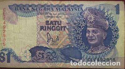 Billetes extranjeros: billete 1 ringgit malasia 1986 pick 27 a - Foto 1