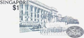 Billetes extranjeros: billete singapur 1 dolar 1976 p9 mb - Foto 1