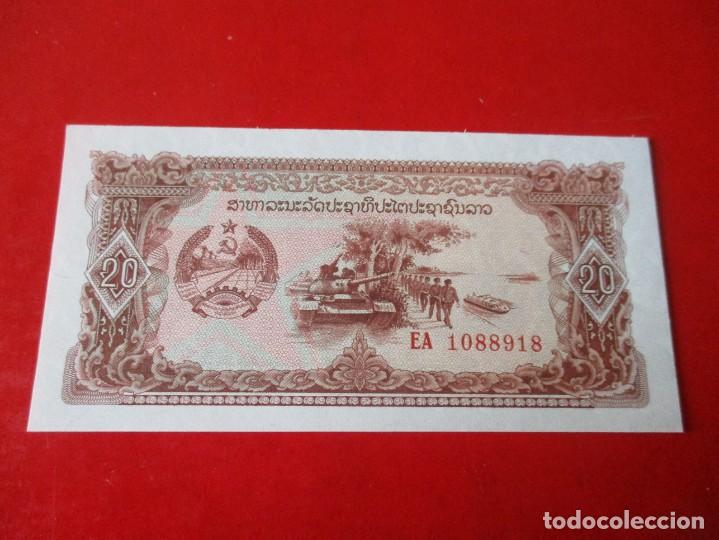 Billetes extranjeros: Laos. billete de 20 kip 1979 sin circular - Foto 1