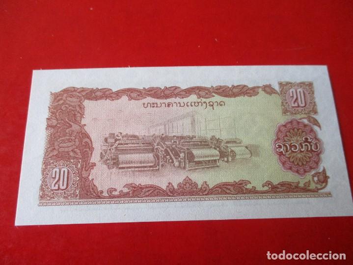 Billetes extranjeros: Laos. billete de 20 kip 1979 sin circular - Foto 2