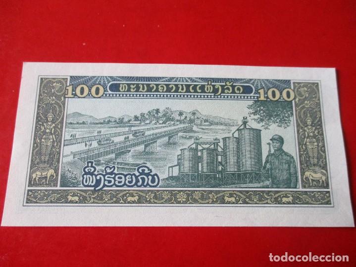 Billetes extranjeros: Laos. billete de 100 kip 1979 sin circular - Foto 2