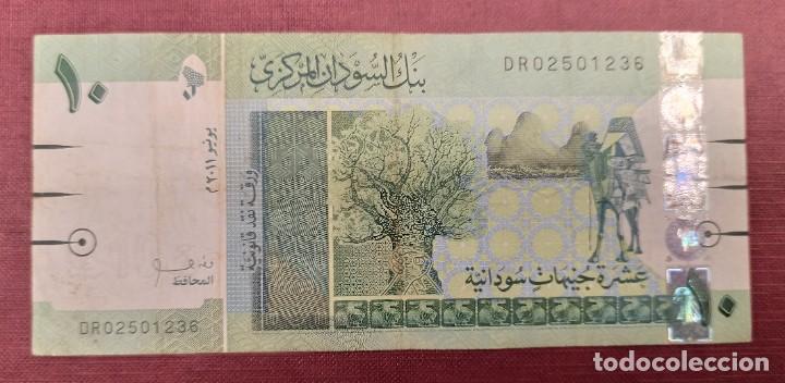 Billetes extranjeros: Sudan 10 Pounds 2011 Pick 73a - Foto 1