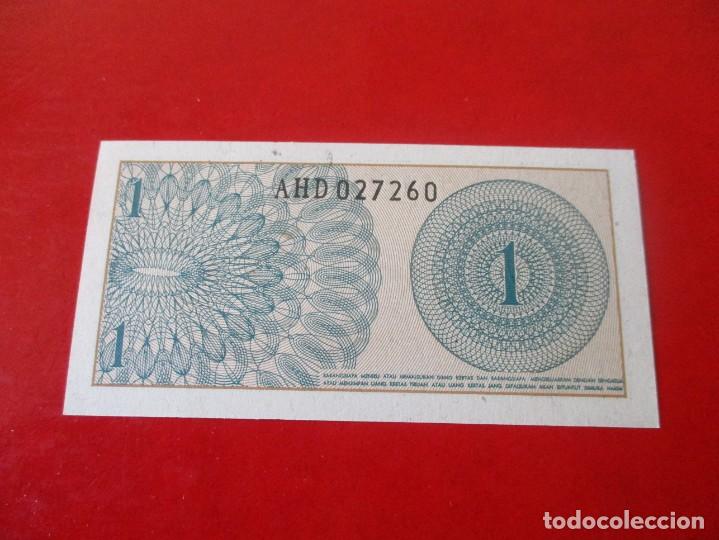 Billetes extranjeros: Indonesia. billete de 1 sen 1964 - Foto 2