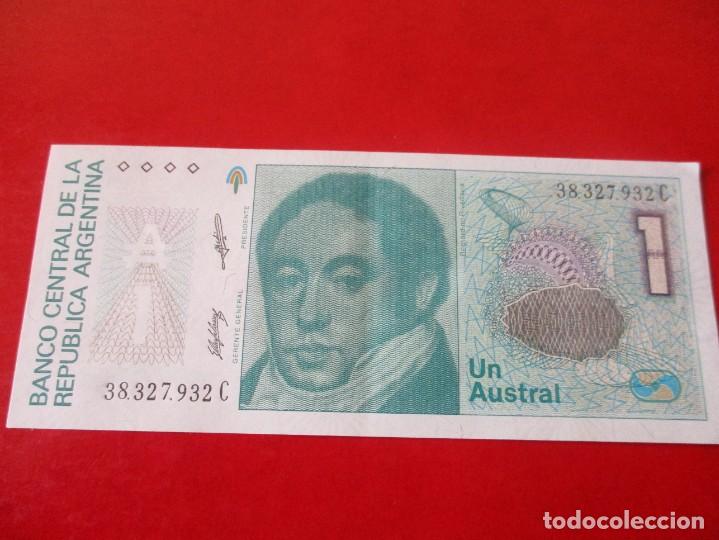 Billetes extranjeros: Argentina, billete de un austral 1985 - Foto 1