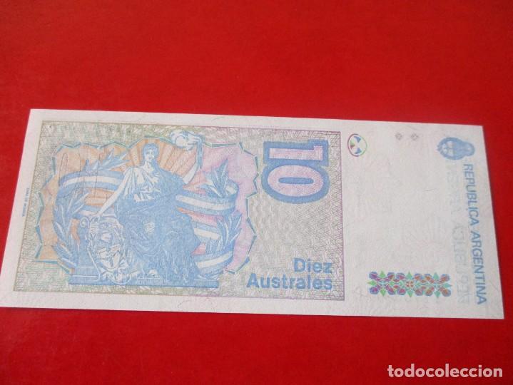 Billetes extranjeros: Argentina, billete de 10 australes 1986 - Foto 2