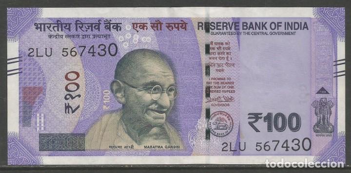 Billetes extranjeros: INDIA - 100 RUPEES 2018 - CASI S / C - Foto 1