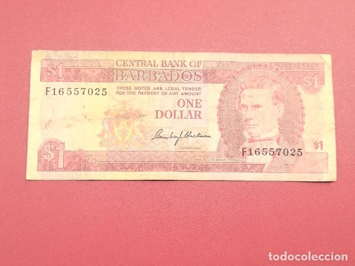 Billetes extranjeros: Barbados 1 Dollar 1973 Pick 29 - Foto 1