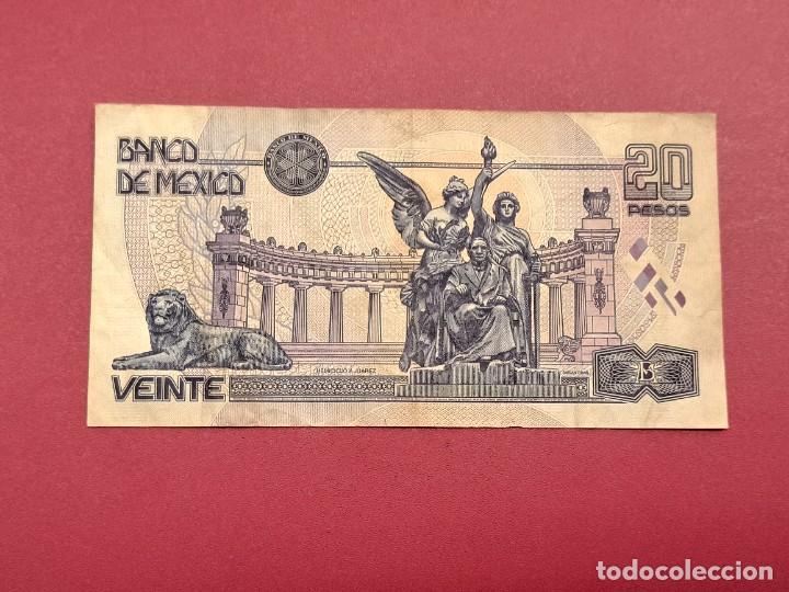 Billetes extranjeros: Mexico 20 Pesos 1996 Pick 106 - Foto 2