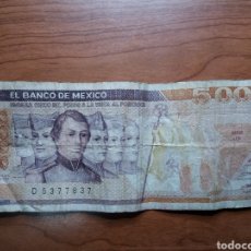 Billetes extranjeros: BILLETE DE CINCO MIS PESOS MEXICANOS