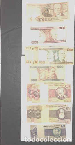 Billetes extranjeros: billetes cruzeiros brasil - Foto 1
