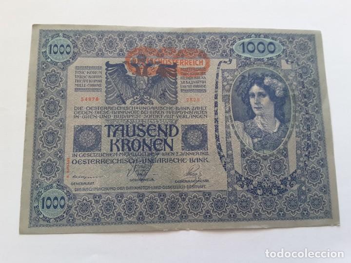 Billetes extranjeros: Billete Austria - Foto 1