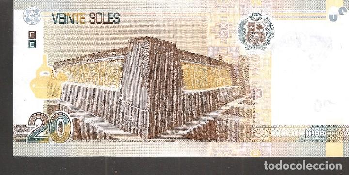 Billetes extranjeros: PERU 20 SOLES 2018 - Foto 2