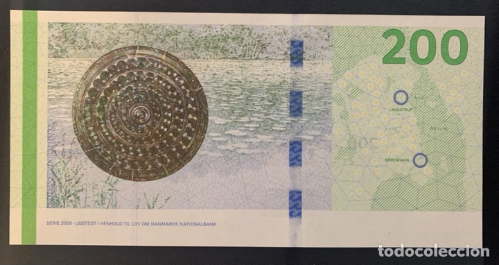 Billetes extranjeros: CMC DINAMARCA (DENMARK) 200 CORONAS 2013 PICK 67-D SC - Foto 2