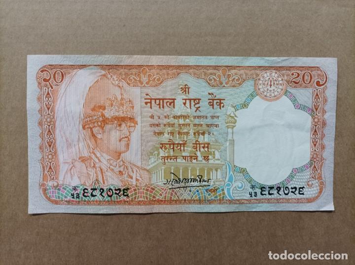 Billetes extranjeros: Billete de Nepal de 20 rupias - Foto 1