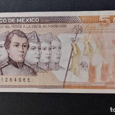 Billetes extranjeros: BILLETE NUEVO MEXICO 1989 5000 PESOS. Lote 331954548