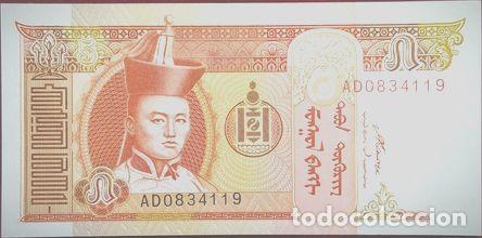 Billetes extranjeros: billete 5 togrog 2008 mongolia sin circular pick 61 unc - Foto 1