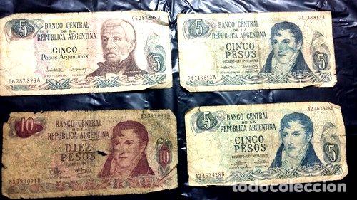 Billetes extranjeros: billetes antiguos argentina - Foto 1