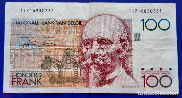 Belgica Billete De 100 Francos De 1978-81 P-140 - Comprar Billetes ...