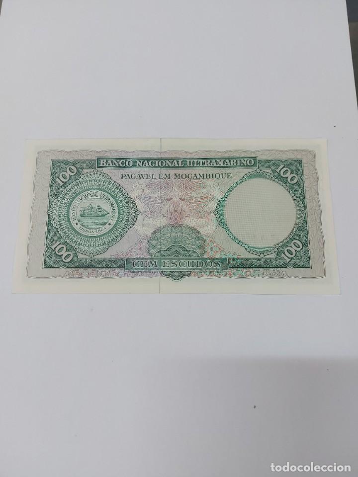 Billetes extranjeros: billete Mo&ccedil;ambique 100 Escudos - Foto 2