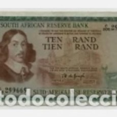 Billetes extranjeros: SOUTH AFRICA 10 RAND 1967 PICK 113 C