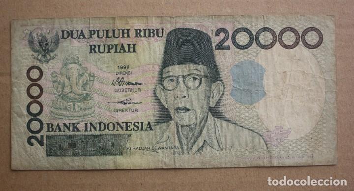 Billetes extranjeros: INDONESIA - 20000 RUPIAH 1998 CPS013235 BC - Foto 1