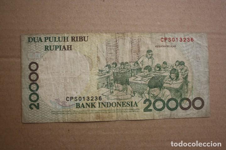 Billetes extranjeros: INDONESIA - 20000 RUPIAH 1998 CPS013235 BC - Foto 2