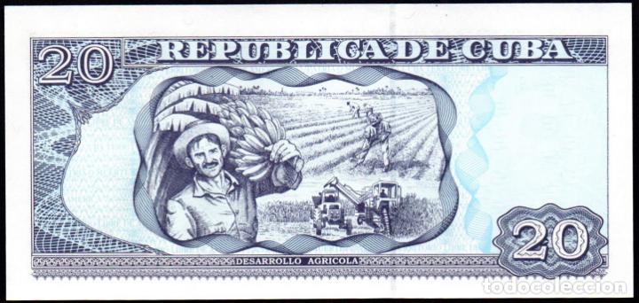 Billetes extranjeros: CUBA - 20 PESOS 2005 - SIN CIRCULAR - Foto 2
