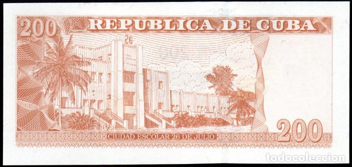 Billetes extranjeros: CUBA - 200 PESOS 2019 - SIN CIRCULAR - Foto 2