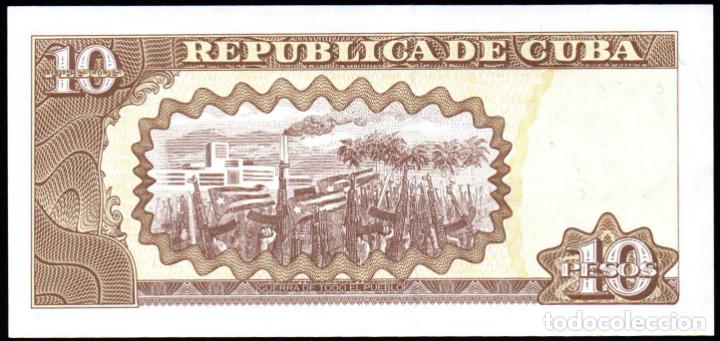 Billetes extranjeros: CUBA - 10 PESOS 2019 - SIN CIRCULAR - Foto 2