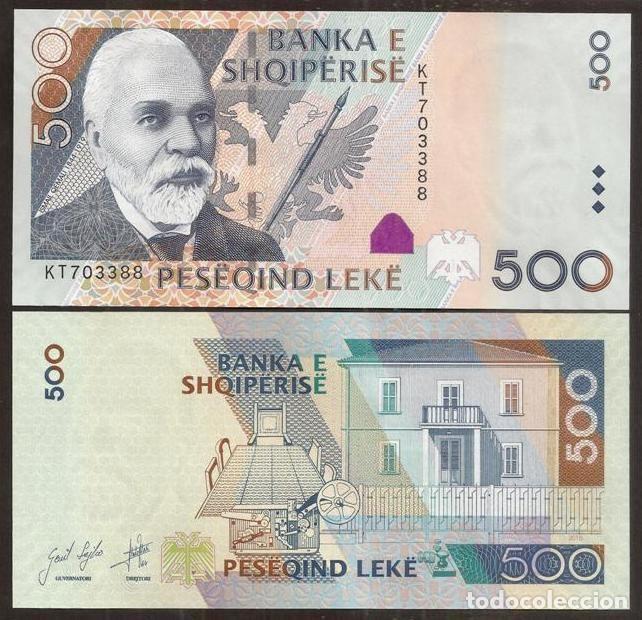 Billetes extranjeros: ALBANIA. 500 leke 2015. S/C. Pick 72b.