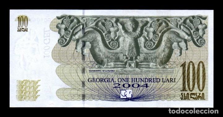 Billetes extranjeros: Georgia 100 Lari 2004 Pick 74a SC UNC - Foto 2