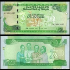 Banconote internazionali: ETIOPIA 10 BIRR 2020 PICK 53 SC / UNC. Lote 338673468