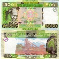 Banconote internazionali: GUINEA 500 FRANCS 2017 PICK 47 SC / UNC. Lote 338675108
