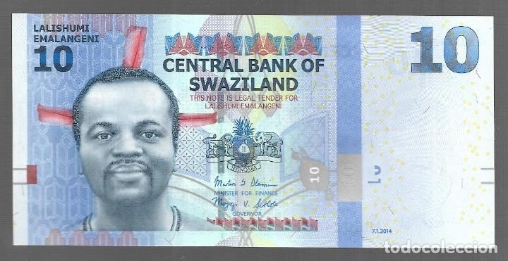 Billetes extranjeros: BILLETE DE SWAZILAND PLANCHA EL QUE VES - Foto 1