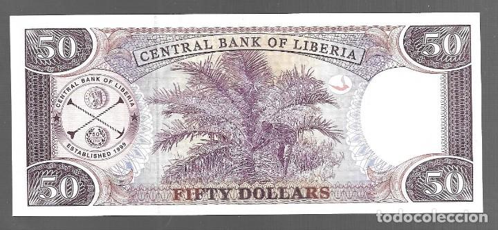 Billetes extranjeros: BILLETE DE LIBERIA PLANCHA EL QUE VES - Foto 2