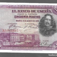 Billetes extranjeros: BILLETE DE ESPAÑA ALFONSO XIII SERIA A LA RARA QUE VES. Lote 339866318