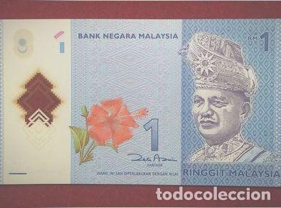 Billetes extranjeros: billete 1 ringgit malasia 2011 sin circular polimero pick 51 - Foto 1