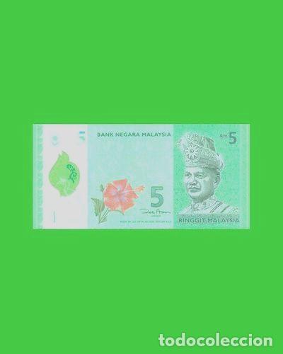 Billetes extranjeros: billete malasia 5 ringgit polymero pick 52a ano 2011 s c - Foto 1