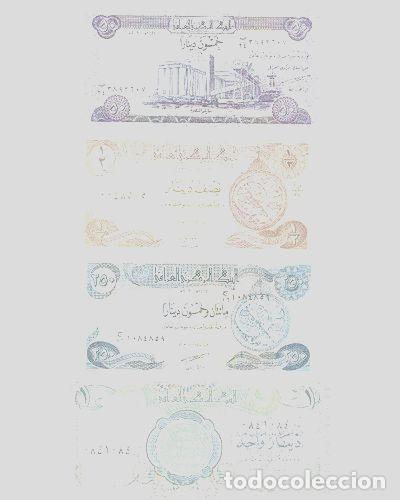 Billetes extranjeros: irak lote 4 billetes ano 2003 sin circular - Foto 1