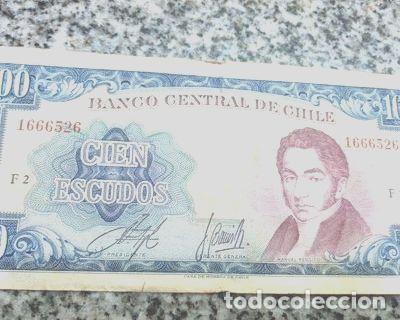 Billetes extranjeros: billete chile - Foto 1