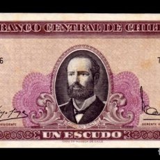 Billetes extranjeros: CHILE 1 ESCUDO ARTURO PRAT 1964 PICK 135AB (1) EBC XF. Lote 340707438