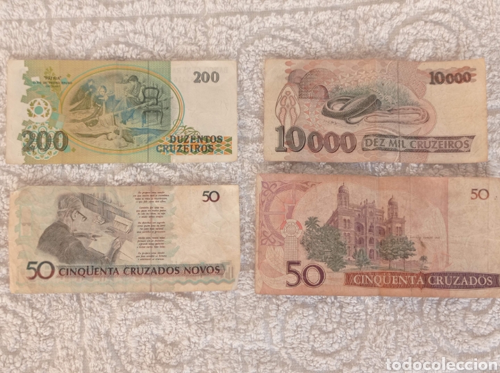 Billetes extranjeros: Lote billetes de Brasil - Foto 9